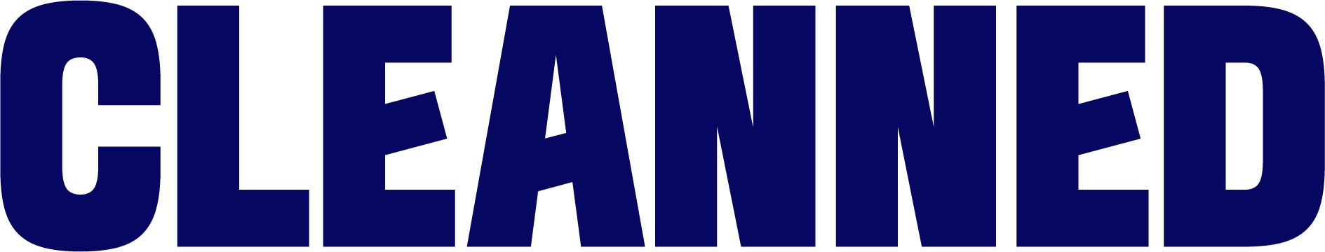 Cleanned